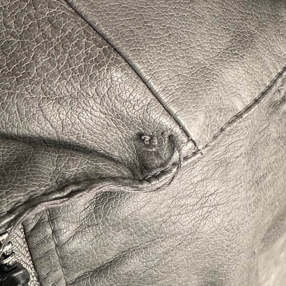 Lane Bryant Jacket with (removable) Fur Collar - Picture 6 of 8